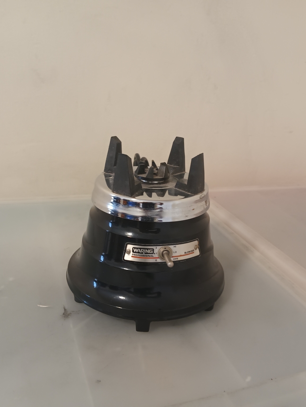 Waring Professional Black Countertop Blender Base - Black
